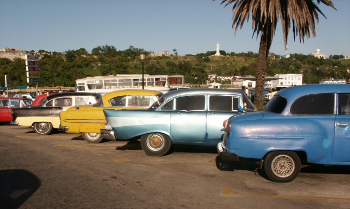 Vintage cars in Old Havana